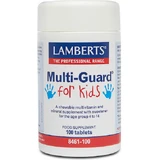 Lamberts Multi-Guard For Kids Multivitamin for Energy, Immune Strengthening & Hair 100 Comprimés
