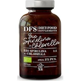Diet-Food Bio Spiroulina & Chlorella 200mg 375 caps