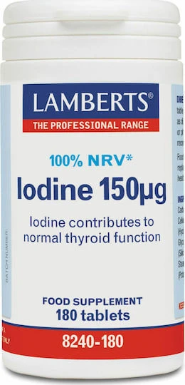 Lamberts Filles Iode De 180 Comprimés
