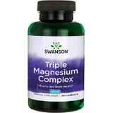 Swanson Triple Magnesium Complex 400mg 100 Capsules