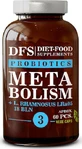 Diet-Food Probiotics Metabolism Probiotic Probiotic 60 gélules végétales