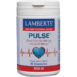 Lamberts Pulse Pure Reines Fischöl 1300mg & CoQ10 100mg Fischöl 1300mg 90 Kapseln Unaromatisiert