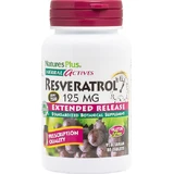Nature's Plus Herbal Actives Resveratrol Extended Release Voedingssupplement Speciaal 60 tabs