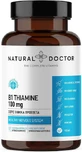 Natural Doctor B1 Thiamine Vitamine voor de gezondheid van het zenuwstelsel 100mg 90 plantaardige capsules