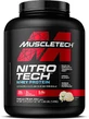 MuscleTech Nitrotech Whey Protein Proteină Din Zer cu Creatină & Aromă Cremă de vanilie 1.8kg