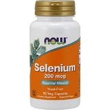 Now Foods Selen 200mg 90 pflanzliche Kapseln