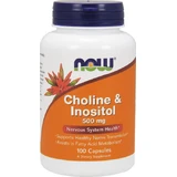 Jetzt Lebensmittel Cholin & Inositol 500mg Angst Ergänzung 100 Kapseln