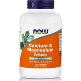 Now Foods Calcium and Magnesium 120 softgels 120 capsules