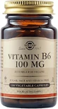 Solgar Vitamine B6 voor de gezondheid van het zenuwstelsel 100mg 100 veget 100 capsules