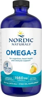Nordic Naturals Omega-3 Visolie 1560mg 473ml Citroen