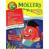 Moller's Omega 3 Visolie Geschikt voor kinderen 36 geleisnoepjes Aardbei