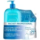 Pachet Gel de dus Atoderm 1000 ml + Rezerva eco gel de dus Atoderm 1000 ml, Bioderma