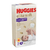 Culotte de protection Elite Soft No. 3, 6-11 kg, 72 pièces, Huggies