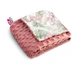 Deken - Retro Roze Palmen 100X80