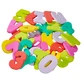 Vital Baby Bath Toys Litere și numere