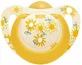 Fleurs en caoutchouc orthodontique Nuk Star - Jaune pour 6-18 mois