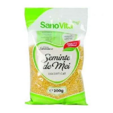 Graines de millet décortiquées, 200 g, Sanovita