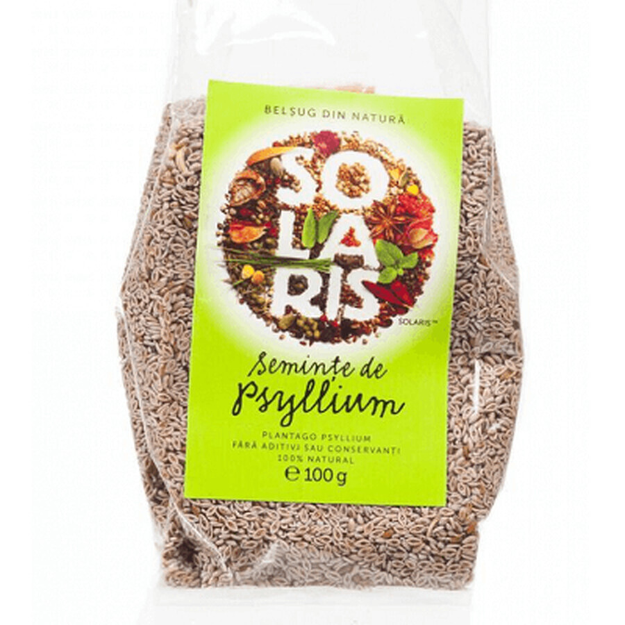 Graines de psyllium, 100 g, Solaris
