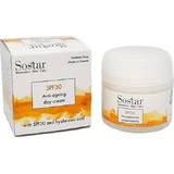 Sostar Focus Day Moisturizing and Anti-Aging Face Cream SPF30 with Hyaluronic Acid and Panthenol 50ml