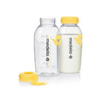 Ensemble de biberons pour le recueil du lait, 2x250 ml, Medela