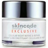 Skincode Exclusive Moisturising, Anti-Ageing and Rebuilding Night Face Cream with Hyaluronic Acid and Peptides 50ml