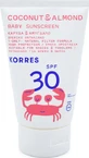 Korres Coconut & Almond Baby Sun Cream Face & Body Emulsion SPF30 100ml
