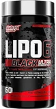 Nutrex Lipo 6 Black Ultra Koncentrat o niearomatyzowanym smaku 60 kaps