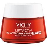 Vichy Liftactiv B3 Anti Pigmentation Spots 48h Day Cream with SPF50 for Moisturizing, Anti-Aging and Pigmentation Spots with Hyaluronic Acid and Niacinamide 50ml