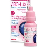 Novax Pharma Visionlux Hyaluronic Acid Eye Drops for Dry Eyes 10ml