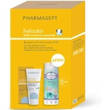 Pharmasept Heliodor Heliodor Waterproof Baby Sun Cream Face & Body Emulsion SPF50 100ml & Baby Mild Bath 250ml 526255