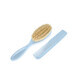 Ensemble brosse et peigne pour cheveux naturels, Sky Blue, Rotho BabyDesign