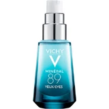 Vichy Mineral 89 Moisturizing Eye Cream against Wrinkles with Hyaluronic Acid 15ml