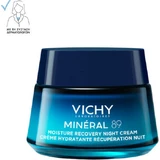 Vichy Mineral 89 Cremă Hidratantă și Regeneratoare de Noapte pentru Față 72 50ml