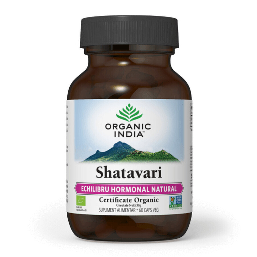Shatavari , 60 gélules, Inde biologique