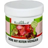 Krauterhof Red Vine Leaf Wild Chestnut and Red Vine Leaves Moisturizing Foot Cream 100ml