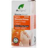 Dr.Organic Manuka Honey Moisturizing Cream for Bunions, Callouses and Cracked Heels 125ml