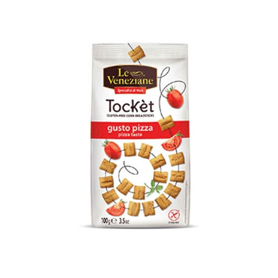 Tocket pizza-flavored snack, 100 g, Le Veneziane