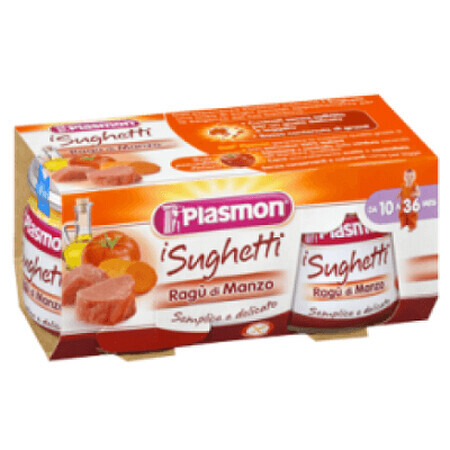 Plasmon Sughetto Ragù Di Manzo 2x80g