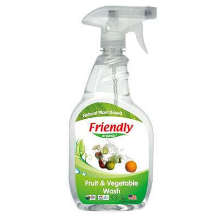 Bio-Spray zum Waschen von Obst und Gemüse, 650 ml, Friendly Organic