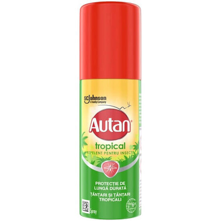 Spray insectifuge tropical, 50 ml, Autan