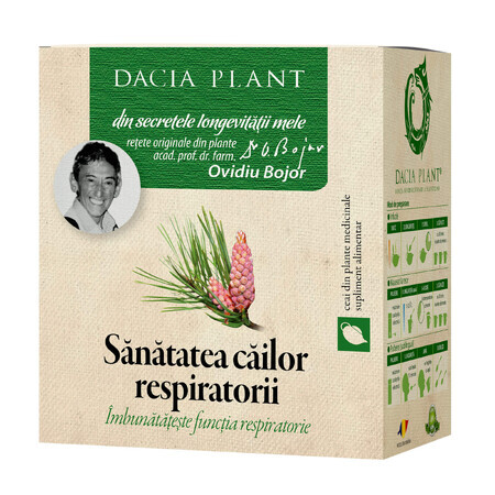 Tisane Santé des voies respiratoires, 50 g, Dacia Plant