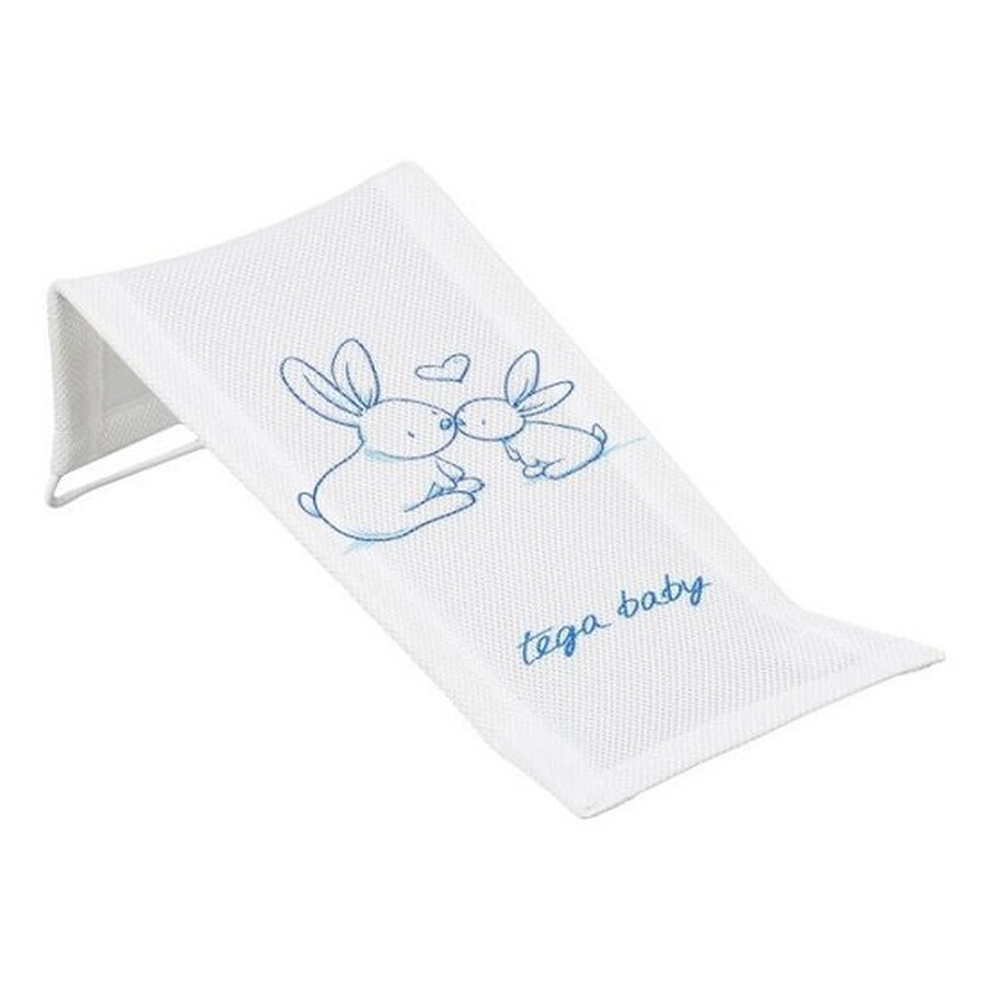 Support textile pour bain de lapin, blanc, Tega baby