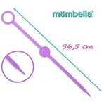 Suport universal din silicon pentru biberoare si jucarii, Pink, 8080-1, Mombella