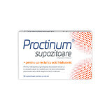 Suppositoires à l'acide hyaluronique, 10 pcs, Proctinum