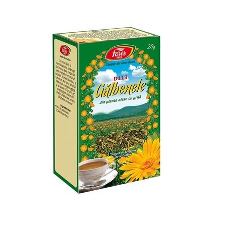 Tè ai fiori di calendula, D113, 20 g, Fares