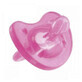 Sucette orthodontique Physio en silicone rose, 0-6 mois, Chicco