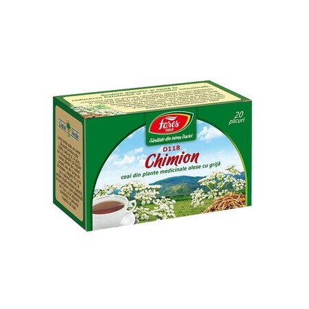 Chimion Früchtetee, D118, 20 Portionsbeutel, Fares