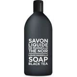 Savon liquide noir et blanc rechargeable Marsilia Black Tea Black Tea 1000ml Compagnie De Provence