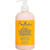 Shea Moisture Low Porosity Feuchtigkeitsspendende Spülung für krauses Haar 384ml