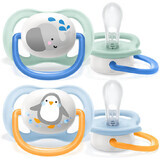 Sucette Ultra Air, 0-6 mois, 2 pièces, Philips Avent